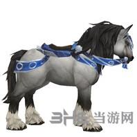 魔兽世界8.0暗斑灰马图片