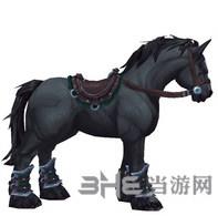 魔兽世界8.0雾黑军马图片