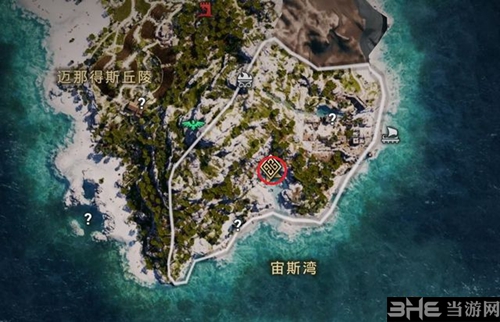 刺客信条奥德赛地图