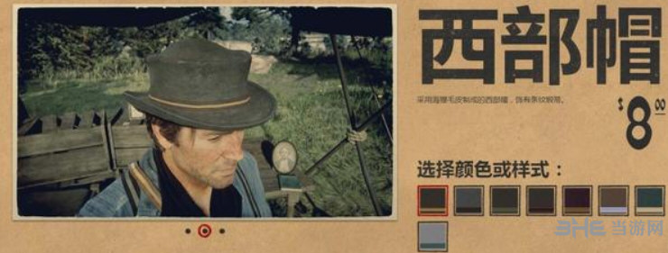 荒野大镖客2帽子图片22