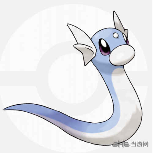 精灵宝可梦迷你龙原画