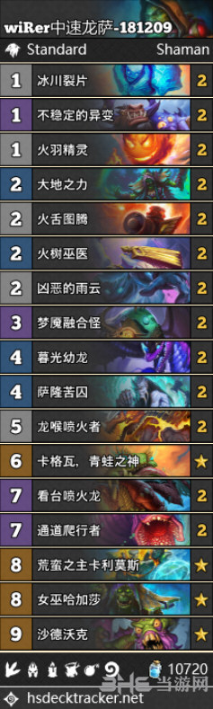 拉斯塔哈的大乱斗龙萨卡组图片