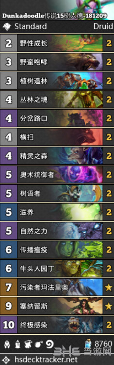 拉斯塔哈的大乱斗树人德卡组图片