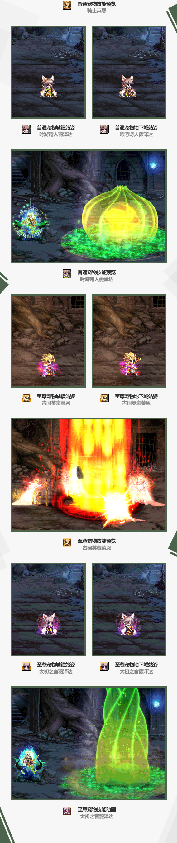dnf2019春节宠物一览