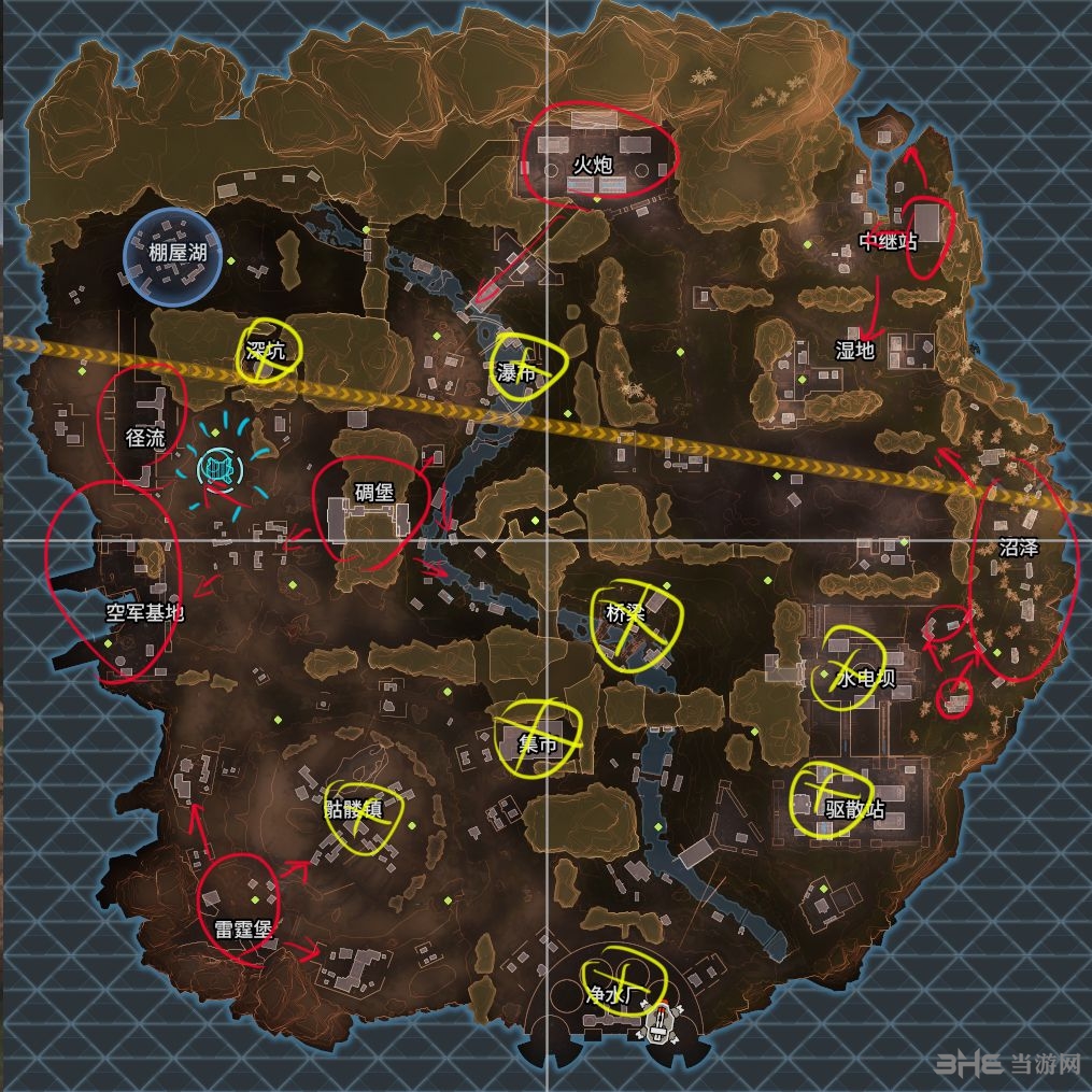 apex英雄游戏地图