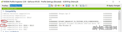 nvidia profile inspector