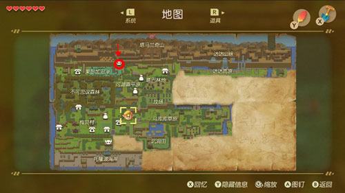 塞尔达传说壶洞窟位置