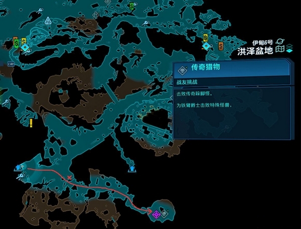 无主之地3地图图片