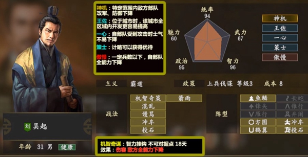 三国志14吴起图片