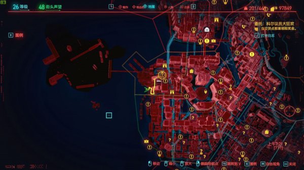 赛博朋克地图1