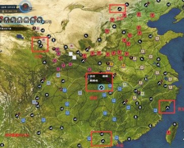 三国群英传8五神兽位置