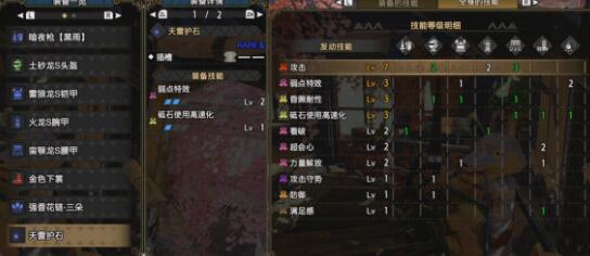 怪物猎人崛起长枪毕业配装图
