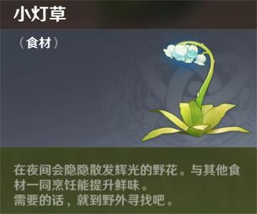 原神手游小灯草在哪里