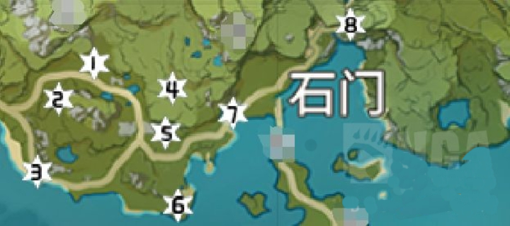 原神石门岩神瞳位置一览