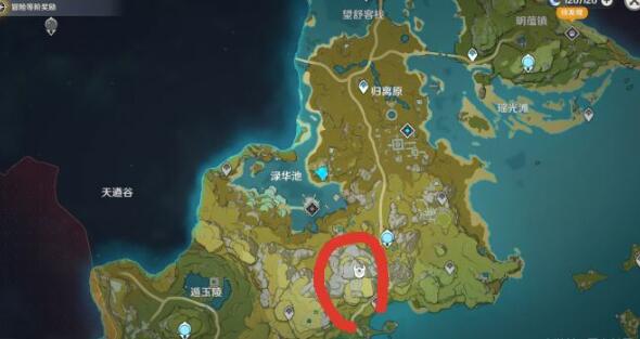原神渌华池山顶的宝箱怎么获得