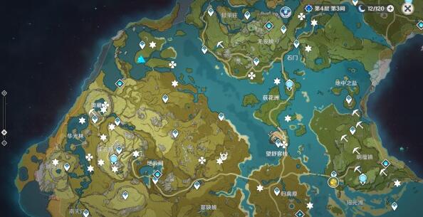 原神璃月气球位置分享