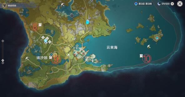 原神璃月地灵龛10处位置一览