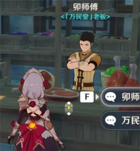 原神所有食品商人位置一览
