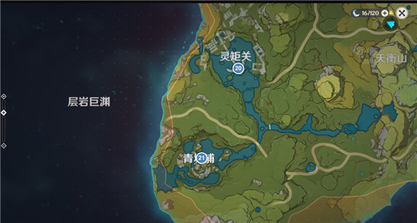 原神璃月华丽的宝箱位置分布图