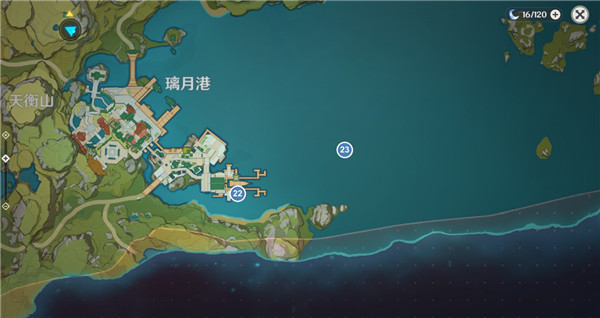 原神璃月华丽的宝箱位置分布图