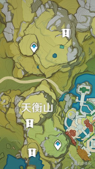 原神天衡山限时挑战任务在什么位置