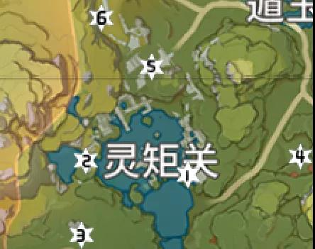 原神灵矩关岩神瞳详细位置分享