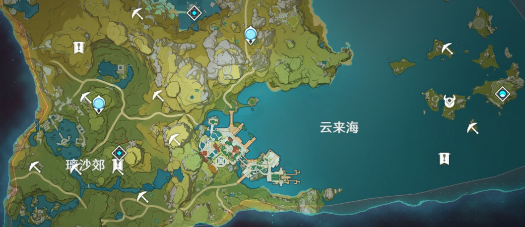 原神璃月地灵龛位置一览