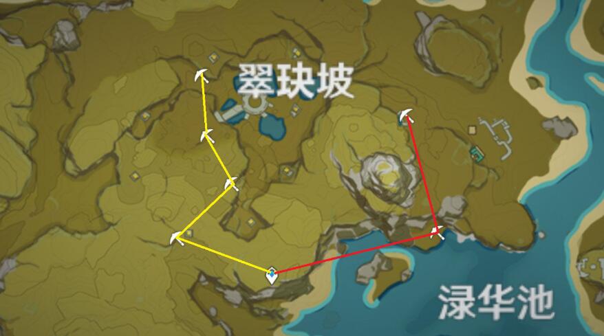原神庆云顶挖矿路线分享