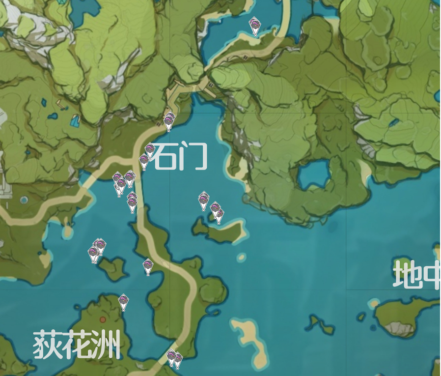 原神璃月区域特产分布位置一览