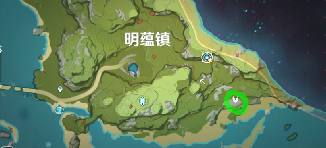 原神丘丘岩盔王地图分布位置分享