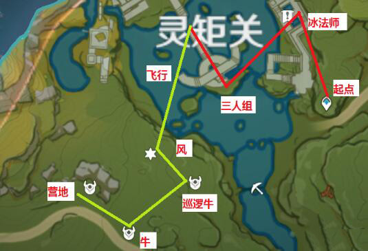 原神五条锄地路线推荐