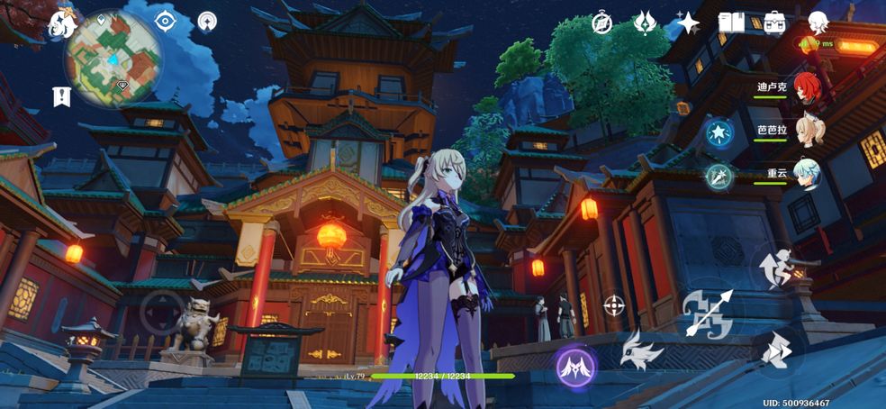 原神接近林中的少女在什么位置