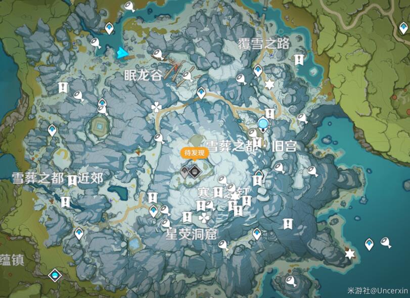 原神雪山绯红玉髓分布位置一览