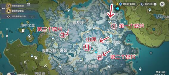 原神雪山山顶圣遗物副本怎么开启