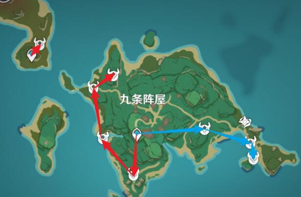原神刀镡材料收集路线分享一览