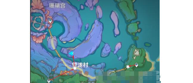 原神清籁岛观景点刷新位置一览