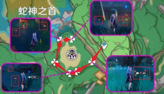 原神血斛采集路线分享攻略