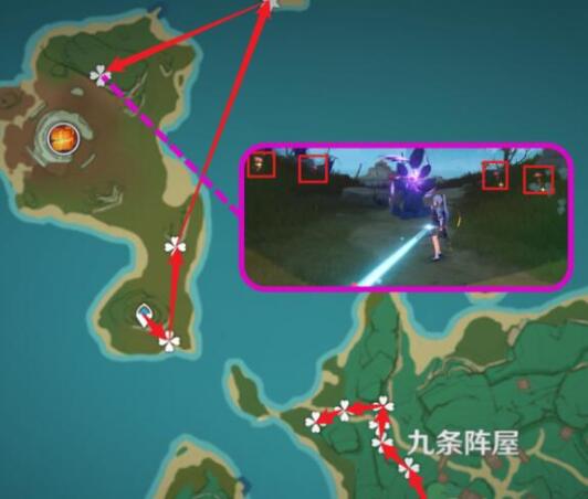 原神血斛采集路线分享攻略