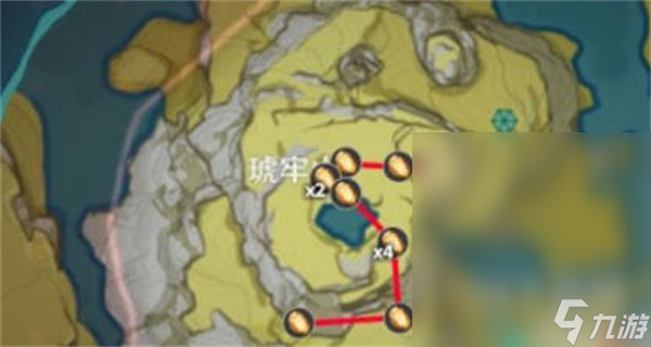 《原神》4.0石珀最佳采集路线