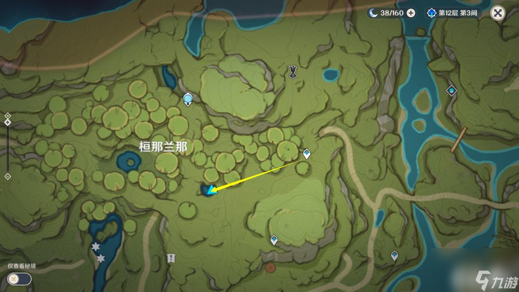 原神3.5版本树王圣体菇采集路线是什么？