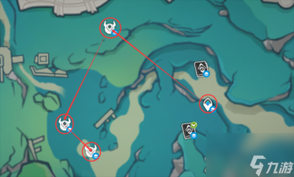 《原神》原海异种刷取路线图