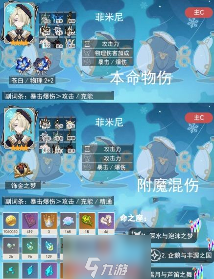 原神菲米尼是主c吗-角色菲米尼实力潜能深入解析