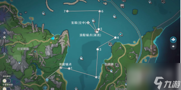原神枫丹七个海面浮标解谜攻略