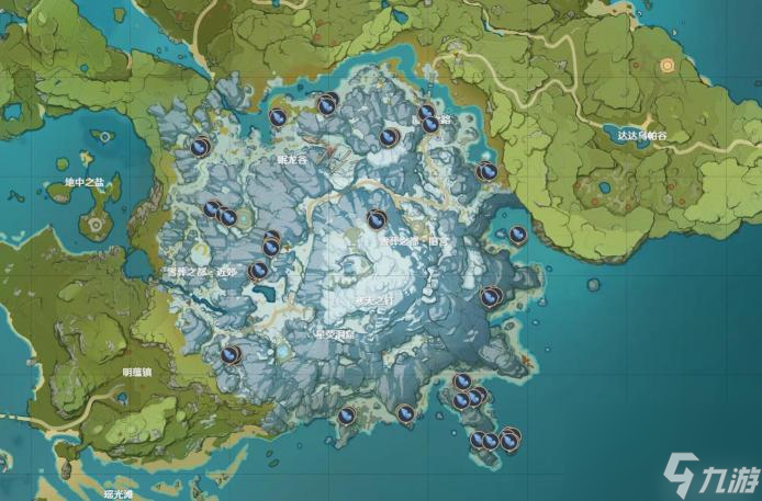 原神星银矿石在哪里？