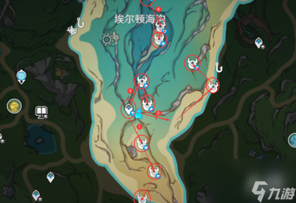 原神原海异种刷取路线