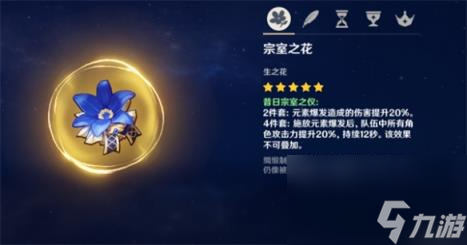 原神九条裟罗武器圣遗物配队攻略