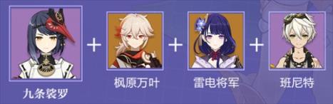 原神九条裟罗武器圣遗物配队攻略