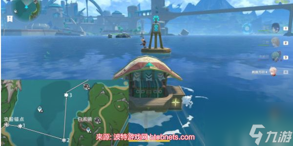 原神枫丹七个海面浮标怎么解密-七个海面浮标解密地点
