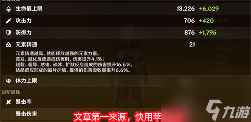 阿贝多毕业属性介绍 原神阿贝多毕业面板是多少