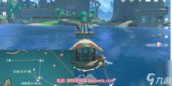 原神枫丹七个海面浮标怎么解密-七个海面浮标解密地点